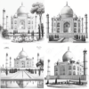 The Taj Mahal in India - Image 2