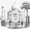 The Taj Mahal in India - Image 3