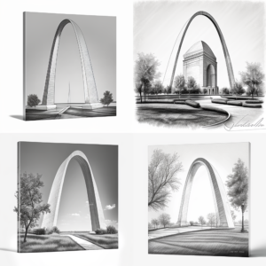 Gateway Arch in st Louis, Missouri